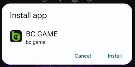 Tap “Add”: Tap add \ Install.