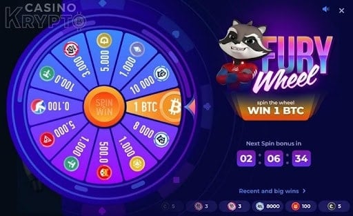 Betfury wheel