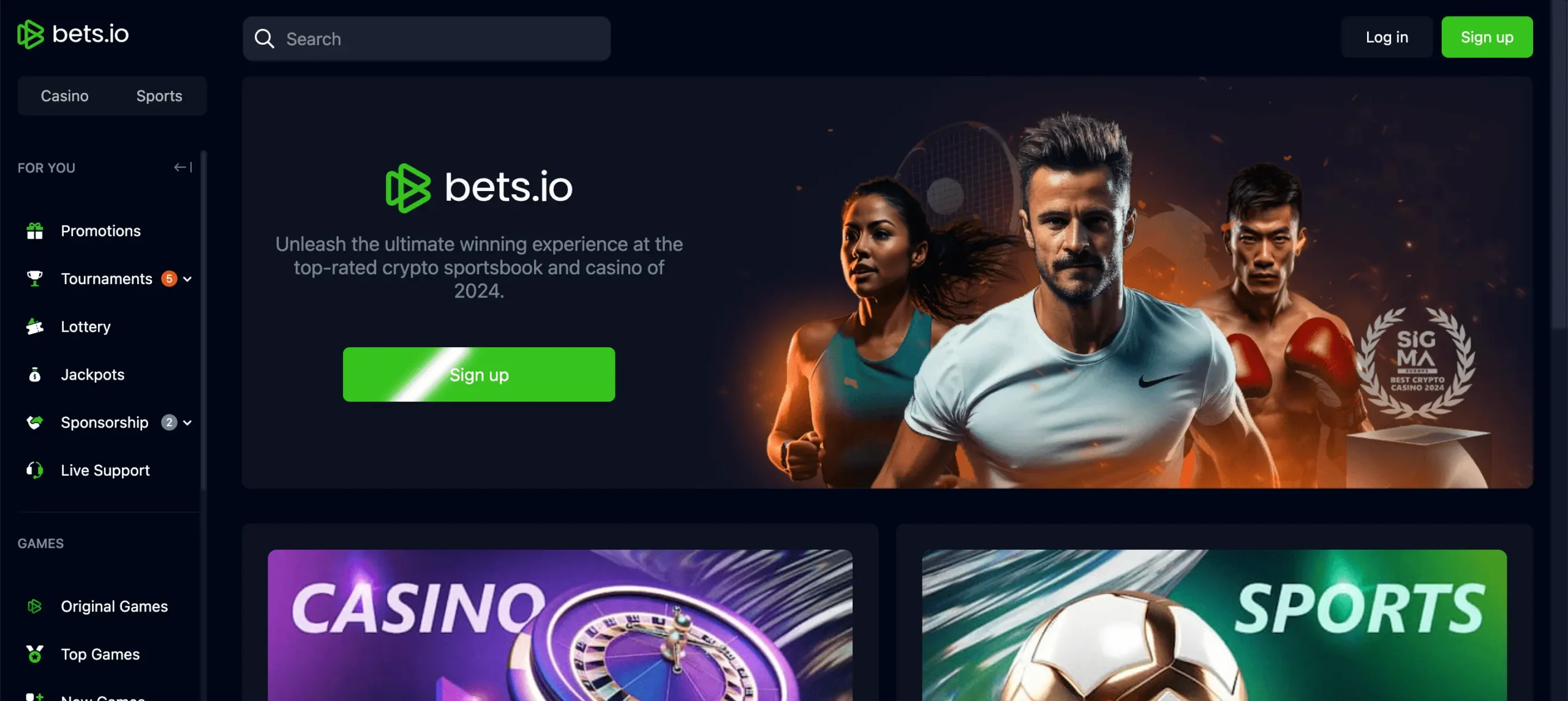 bets.io platform