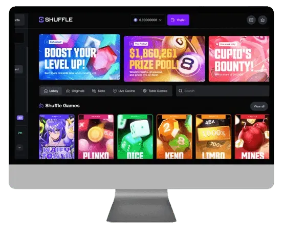 shuffle casino platform