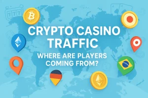 Crypto Casino Traffic by Country