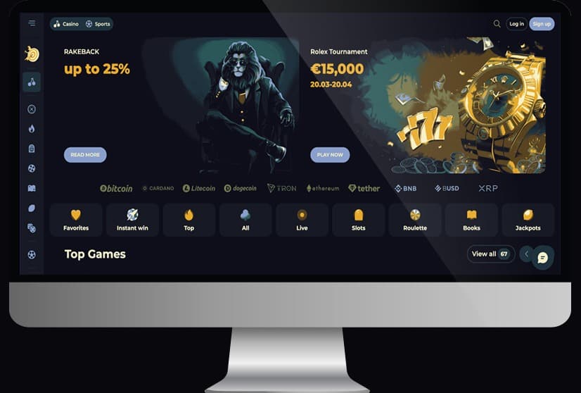 cryptoleo casino logo