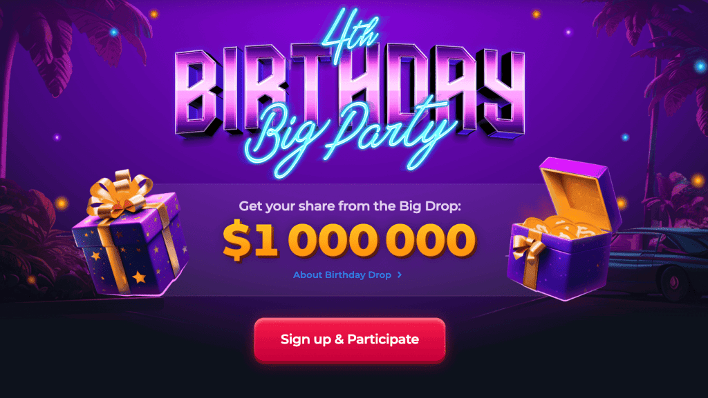 Betfury. birthday