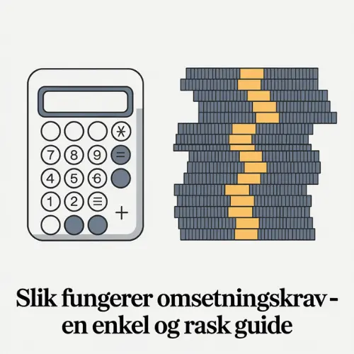 fungerer omsetningskrav